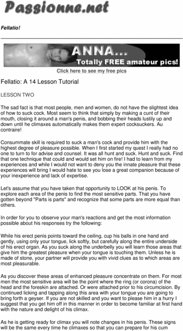 Product picture Please Your Guy With Fellatio Part II.