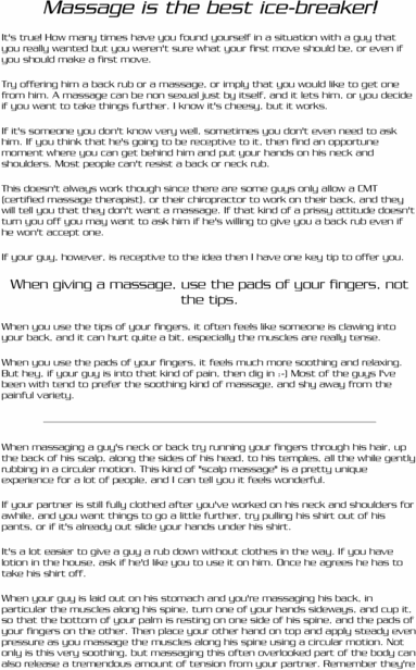 Product picture Massage The Best Icebreaker.