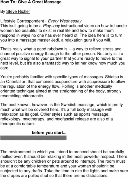 Product picture Tantric Massage.